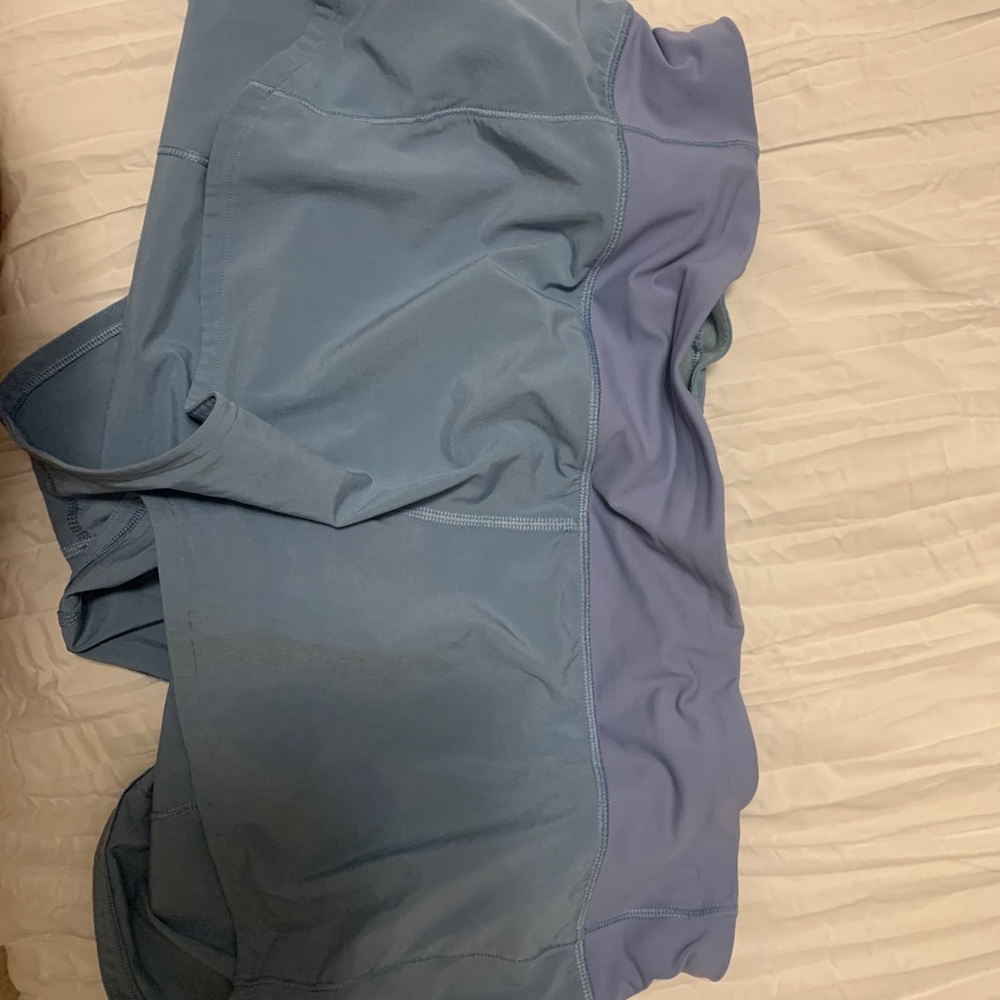 lululemon blue shorts size 10 regular